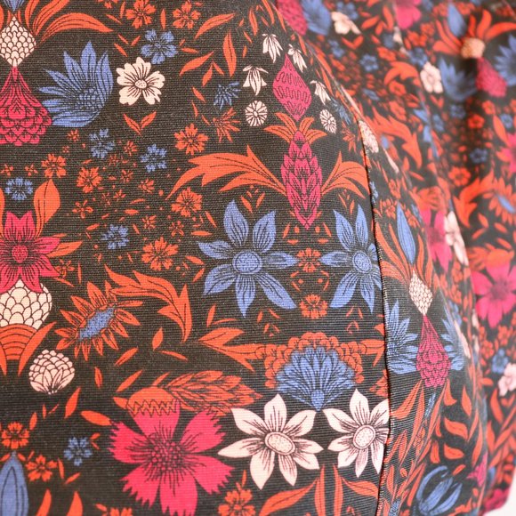 Floral Tropical Patterned Strapless Romper - Picture 15 of 16